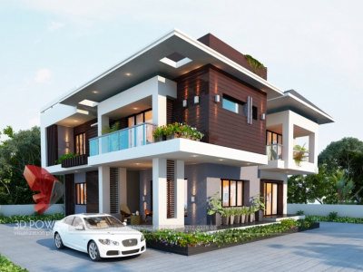 bungalow elevation outsourcing in thane architectural rendering services